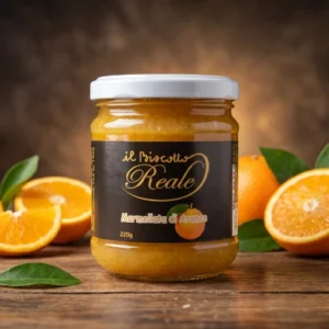Vasetto di marmellata di arance siciliane per farcitura dolci - Il Biscotto Reale