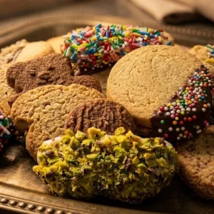 Box assortimento biscotti artigianali ricoperti di cioccolato e zuccherini - Il Biscotto Reale Siracusa